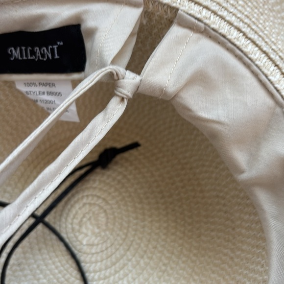 Milani Heather UPF 50+ Floppy Sun Hat,4.5”wide brim,chin strap,adjustable band - Picture 8 of 11